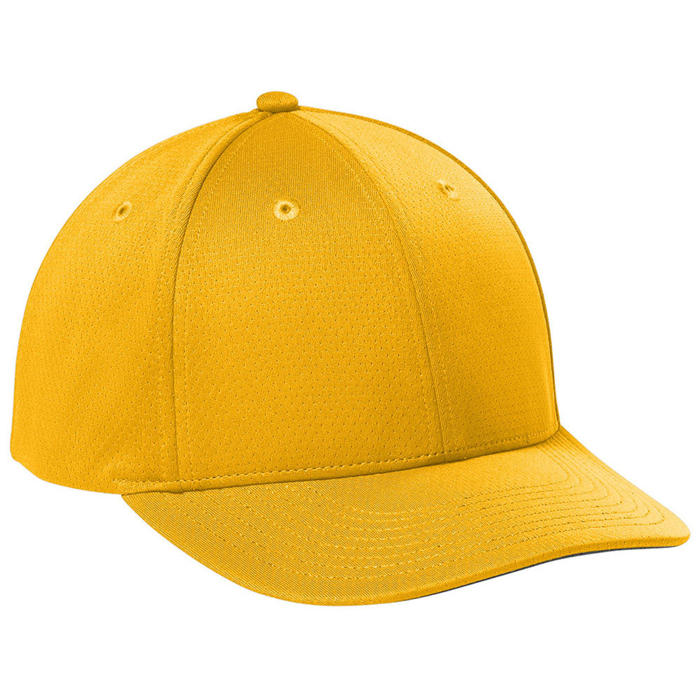 Sport-Tek Gold Impact Mesh Stretch-Tek Adjustable Cap