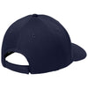Sport-Tek True Navy Impact Mesh Stretch-Tek Adjustable Cap