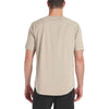 UNRL Men's Heather Sand Stride Short Sleeve