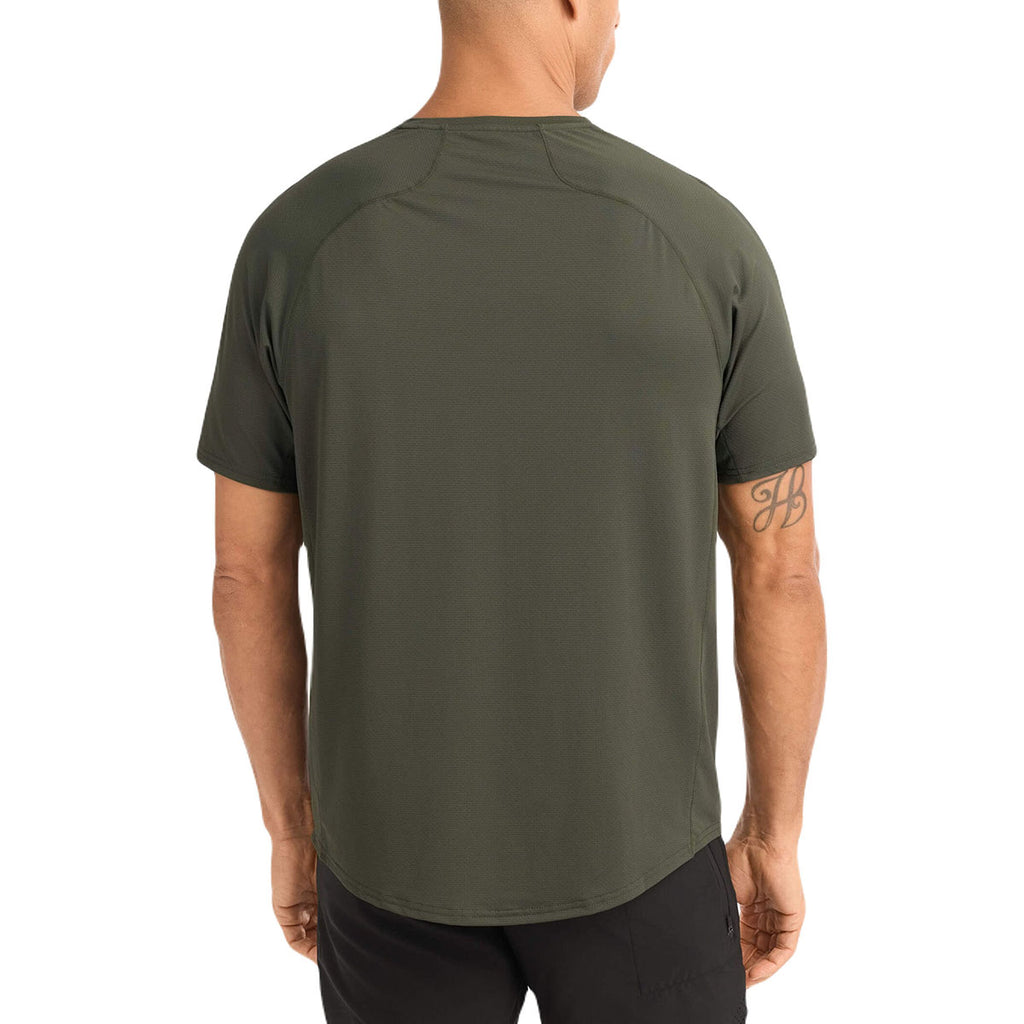 UNRL Men's Grove Streamline Performance Tee
