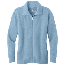 Tommy Bahama Women's Light Sky Blue Tobago Bay Full-Zip