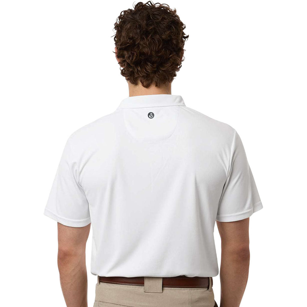 Swannies Men's White Ehrman Polo
