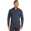 Swannies Men's Navy Heather Emery Quarter Zip