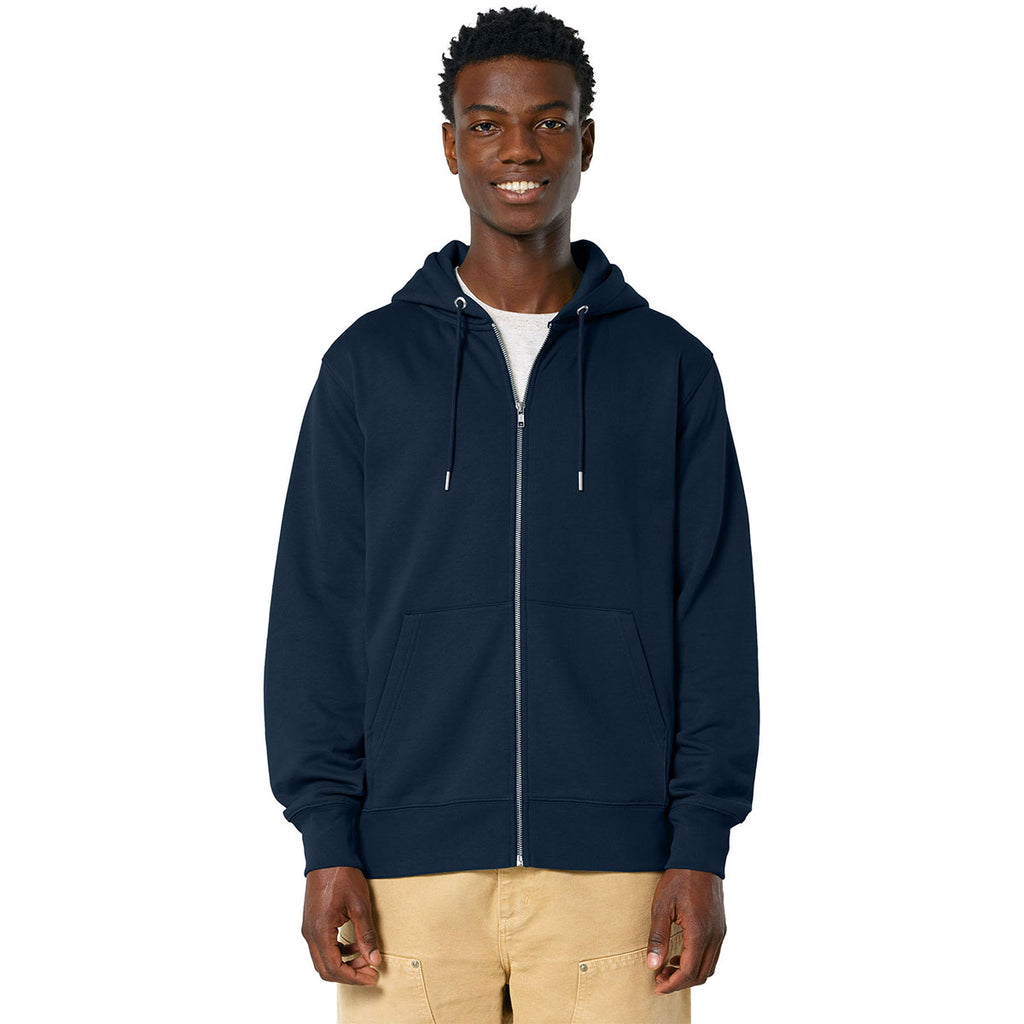 Stanley/Stella Unisex French Navy Cultivator 2.0 Full-Zip Hooded Sweatshirt