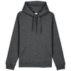 Stanley/Stella Unisex Dark Heather Grey Drummer 2.0 Hooded Sweatshirt