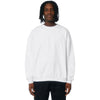 Stanley/Stella Unisex White Ledger Dry Crewneck Sweatshirt