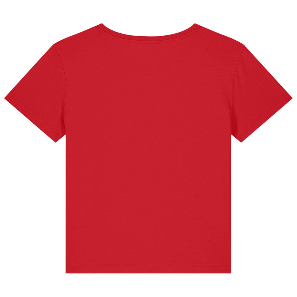 Stanley/Stella Women's Red Stella Serena Scoop Neck Tee