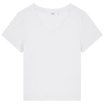 Stanley/Stella Women's White Stella Isla V-Neck Tee