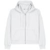 Stanley/Stella Women's White Stella Ida Full-Zip Hooded Sweatshirt