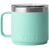 YETI Seafoam Rambler 14 oz Stackable Mug with Durasip Ceramic Lining