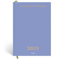 Papier Ice Blue Shine Calendar Year Planner