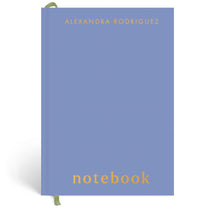 Papier Ice Blue Shine Lined Notebook