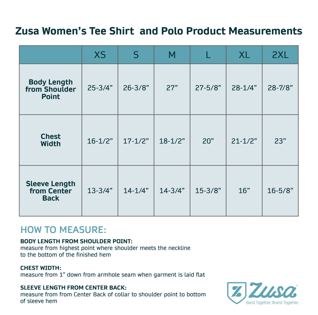 Zusa 3 Day Women's Charcoal Friday Polo