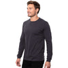 Threadfast Apparel Men's Charcoal Epic Long Sleeve T-Shirt