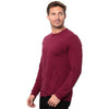 Threadfast Apparel Men's Maroon Epic Long Sleeve T-Shirt