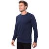 Threadfast Apparel Men's Navy Epic Long Sleeve T-Shirt