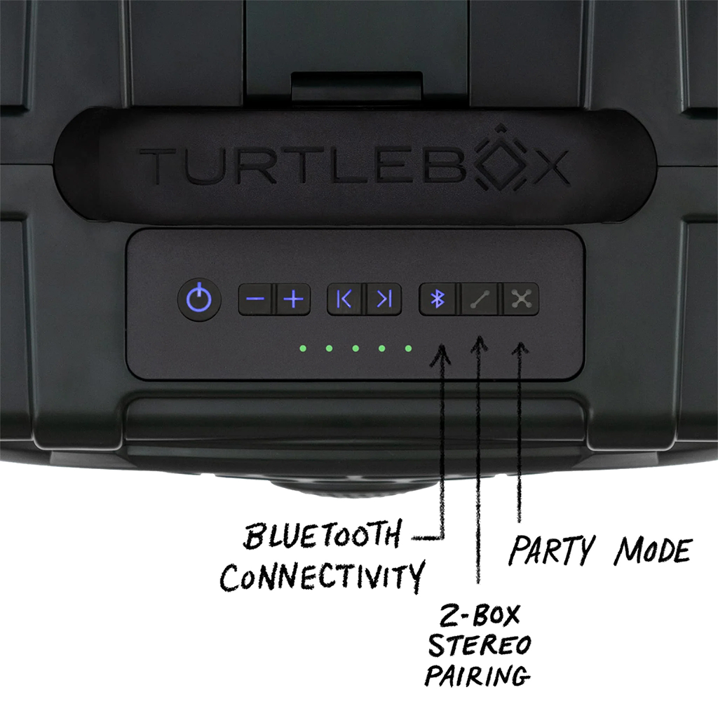 Turtlebox Green Original Gen 3 Speaker
