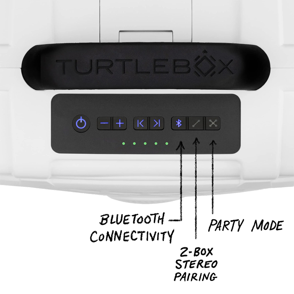 Turtlebox White Original Gen 3 Speaker