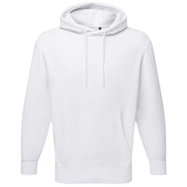 TriDri Unisex White Jamie Recycled Hooded Sweatshirt