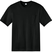 CornerStone Men's Black Tall Workwear Pro Short Sleeve Pocket Tee