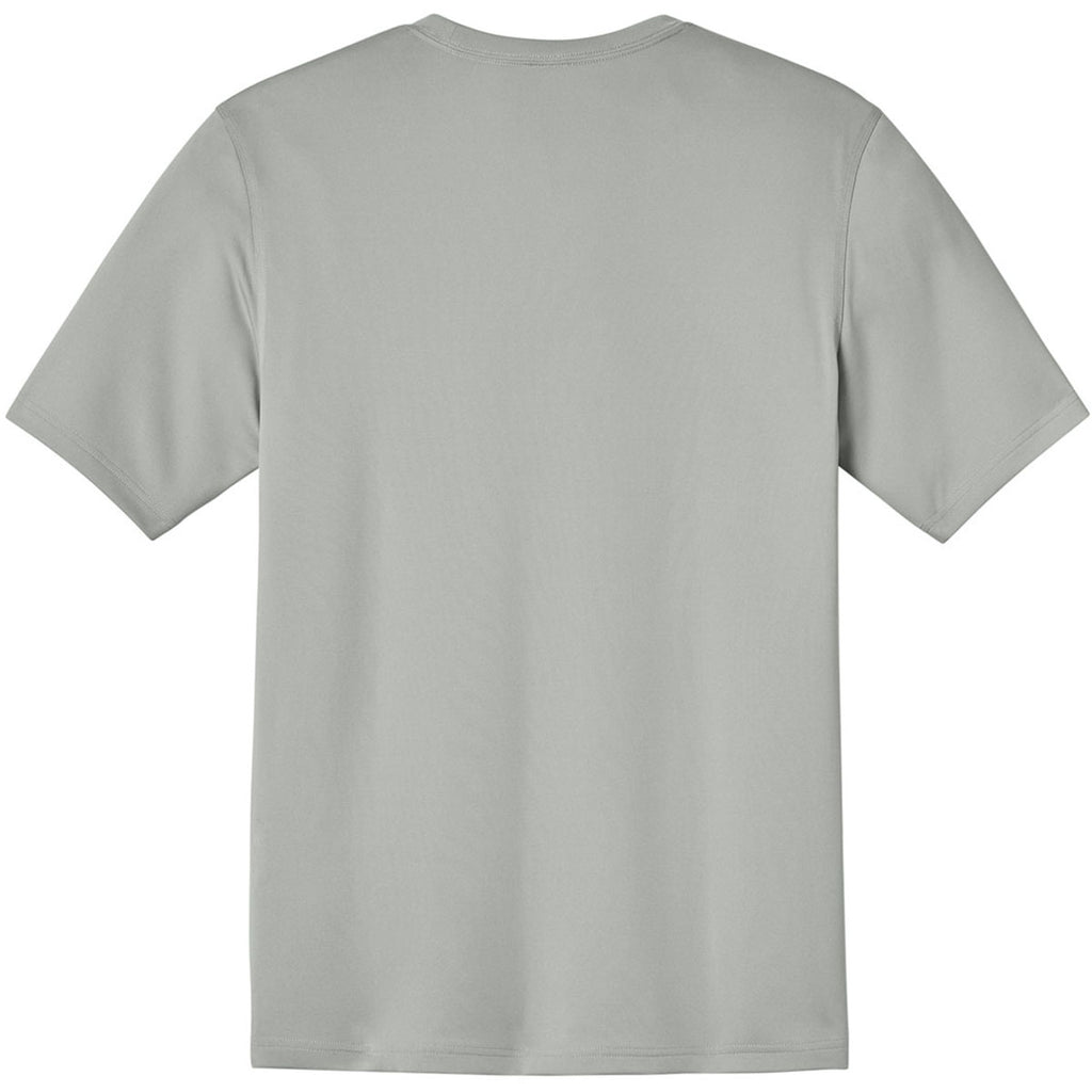 CornerStone Men's Light Grey Tall Workwear Pro Short Sleeve Pocket Tee