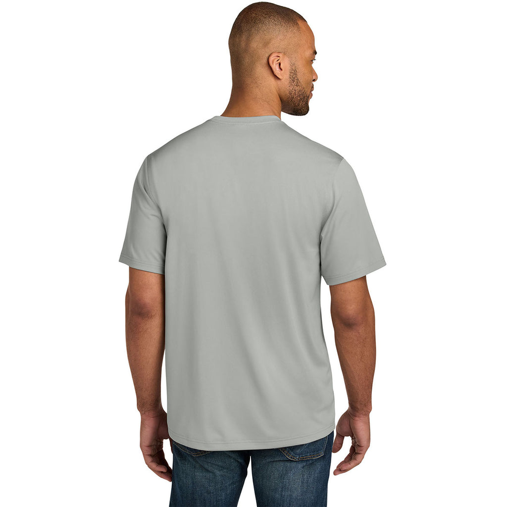CornerStone Men's Light Grey Tall Workwear Pro Short Sleeve Pocket Tee