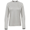 Stormtech Women's Ash Heather Volante H2X-DRY Long Sleeve Tee