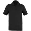 Elevate Men's Black Izu Everything Performance Eco Short Sleeve Polo