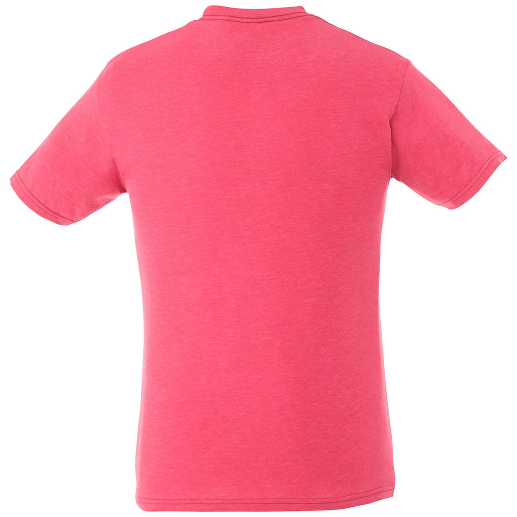 Elevate Men's Magenta Heather Bodie Short Sleeve T-Shirt