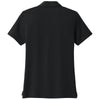 TravisMathew Women's Black Glenview Solid Polo