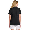 TravisMathew Women's Black Glenview Solid Polo