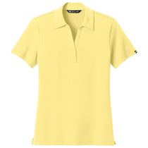 TravisMathew Women's Pale Yellow Glenview Solid Polo