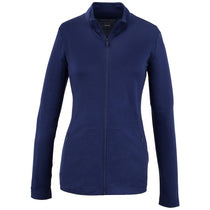 Elevate Women's Vintage Navy Izu Everything Performance Eco Full Zip