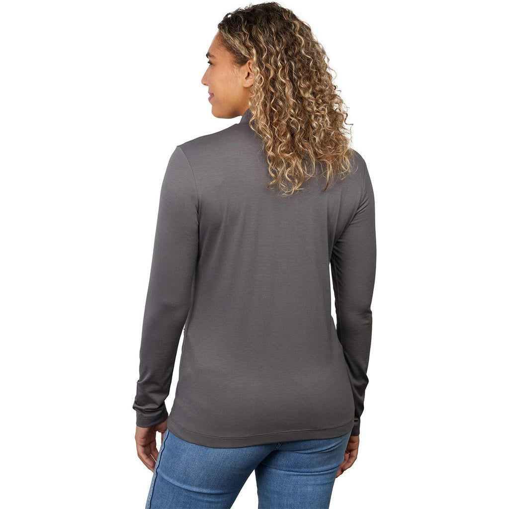 Elevate Women's Charcoal Izu Everything Performance Eco Full Zip