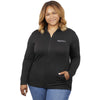 Elevate Women's Black Izu Everything Performance Eco Full Zip