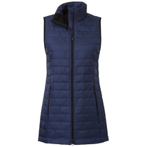 Elevate Women's Vintage Navy Telluride Lightweight Packable Insulated Puffer Vest