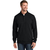 TravisMathew Men's Black Ocean Villa 1/4-Zip