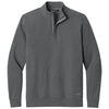 TravisMathew Men's Dark Grey Heather Ocean Villa 1/4-Zip