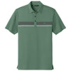 TravisMathew Men's Laurel Green Glenview Stripe Polo