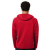 Team 365 Men's Sport Red Qualify Quarter-Zip Hooded Pullover