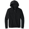 tentree Men's Meteorite Black Organic Cotton Fleece Full-Zip Hoodie