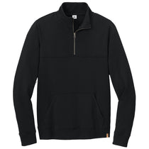 tentree Men's Meteorite Black Space Dye Fleece 1/4-Zip