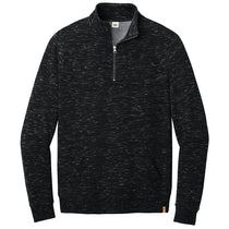 tentree Men's Meteorite Black Space Dye Space Dye Fleece 1/4-Zip