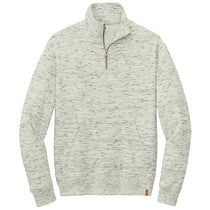 tentree Women's Hi Rise Grey Space Dye Space Dye Fleece 1/4-Zip