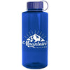 Garyline Transparent Blue Mountaineer Tritan Bottle with Tethered Lid - 36 oz.