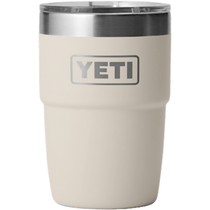 YETI Cape Taupe Rambler 8 oz Stackable Cup with Durasip Ceramic Lining