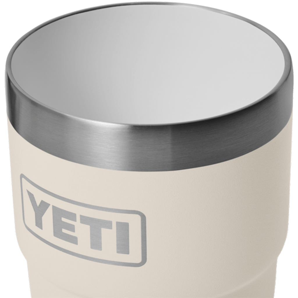 YETI Cape Taupe Rambler 8 oz Stackable Cup with Durasip Ceramic Lining