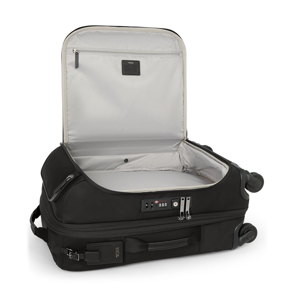 Tumi Black/Gunmetal Voyageur Leger International Expandable Carry-On