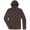 UNRL Men's Espresso Ultra Hooded Long Sleeve