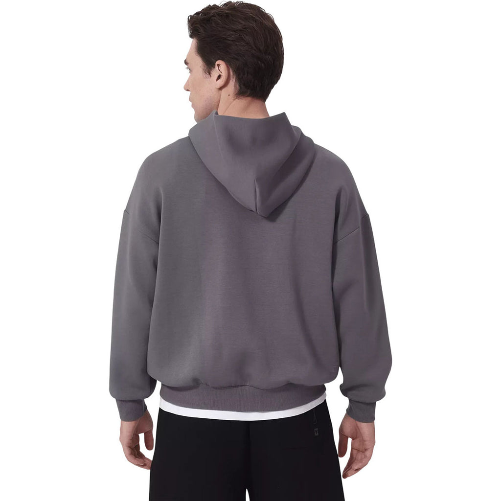 Levelwear Unisex Grey Stone Luxe Signature Hoodie